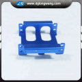 110T Stamping equipment stamped precision aluminum blue anodized RC car accessories parts